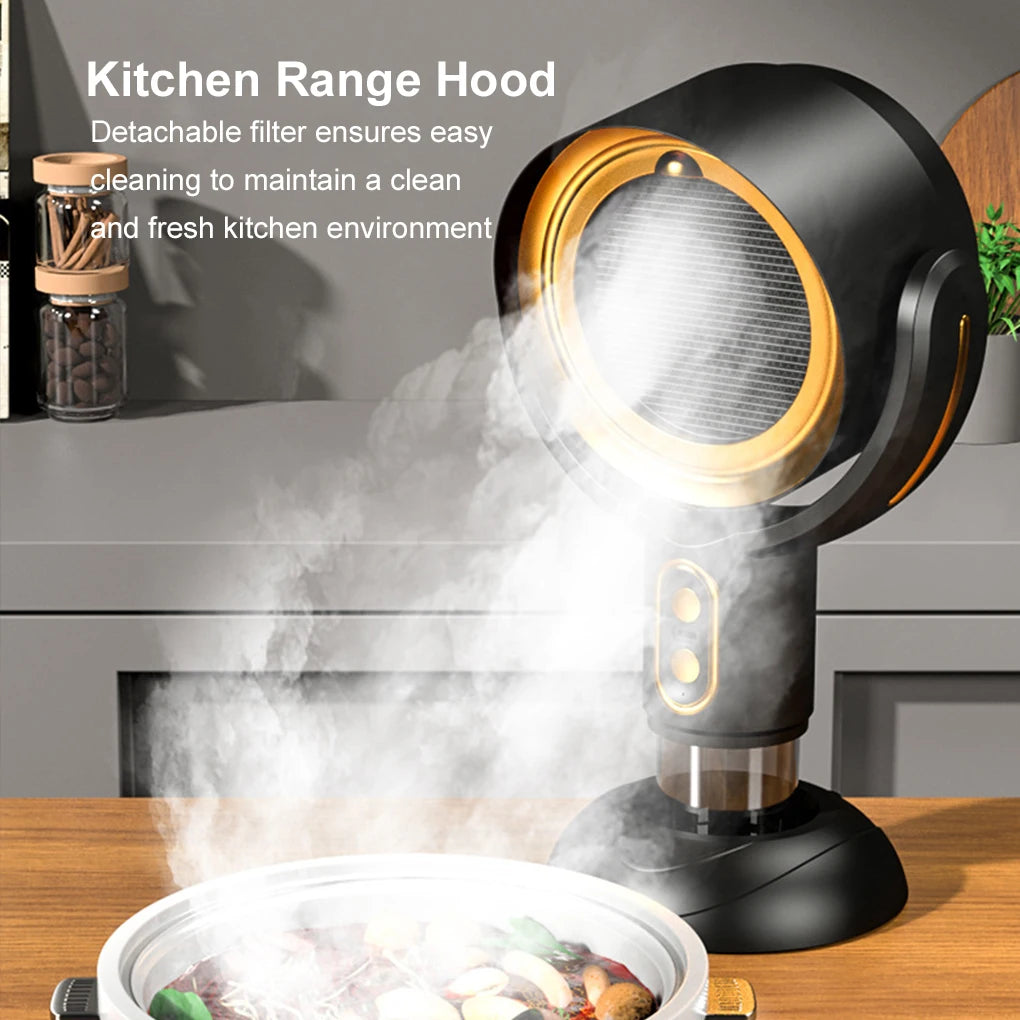 WinningPurify Air™ – Mini Exaustor Portátil 300m³/h | Purificador e Ionizador de Ar USB.
Leve, potente e silencioso —purifica e renova o ar enquanto elimina fumaça, odores e gordura. Ideal para cozinhas compactas, escritórios, acampamento