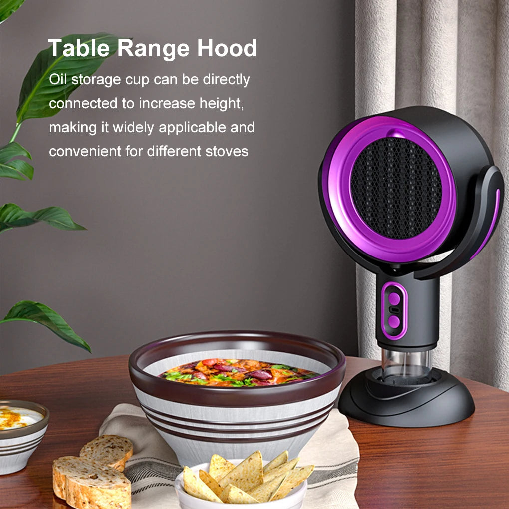 WinningPurify Air™ – Mini Exaustor Portátil 300m³/h | Purificador e Ionizador de Ar USB.
Leve, potente e silencioso —purifica e renova o ar enquanto elimina fumaça, odores e gordura. Ideal para cozinhas compactas, escritórios, acampamento