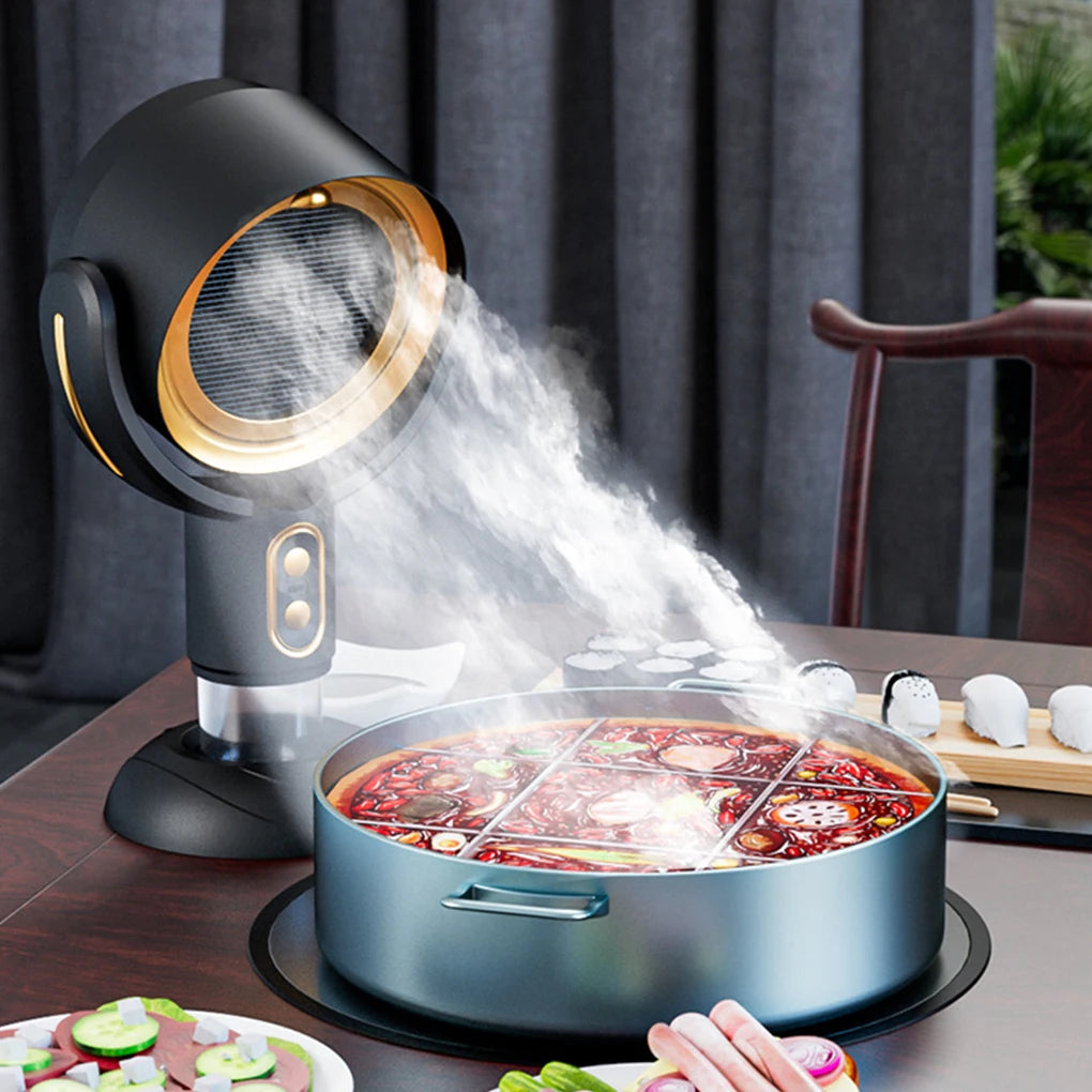 WinningPurify Air™ – Mini Exaustor Portátil 300m³/h | Purificador e Ionizador de Ar USB.
Leve, potente e silencioso —purifica e renova o ar enquanto elimina fumaça, odores e gordura. Ideal para cozinhas compactas, escritórios, acampamento