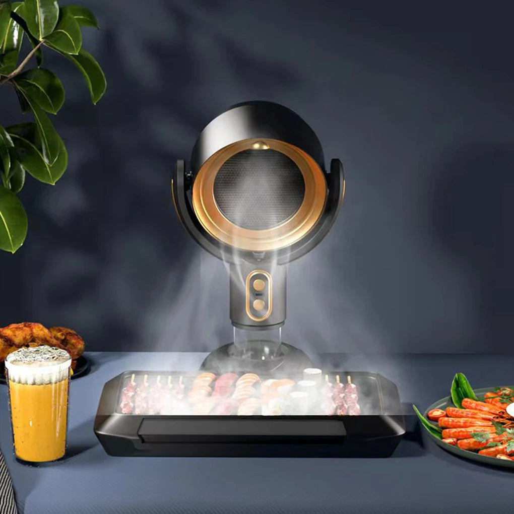 WinningPurify Air™ – Mini Exaustor Portátil 300m³/h | Purificador e Ionizador de Ar USB.
Leve, potente e silencioso —purifica e renova o ar enquanto elimina fumaça, odores e gordura. Ideal para cozinhas compactas, escritórios, acampamento